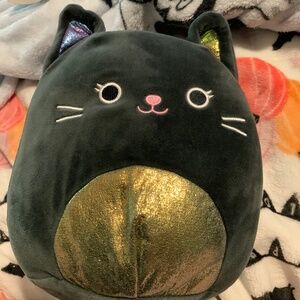 Small cat Squishmallow Halloween